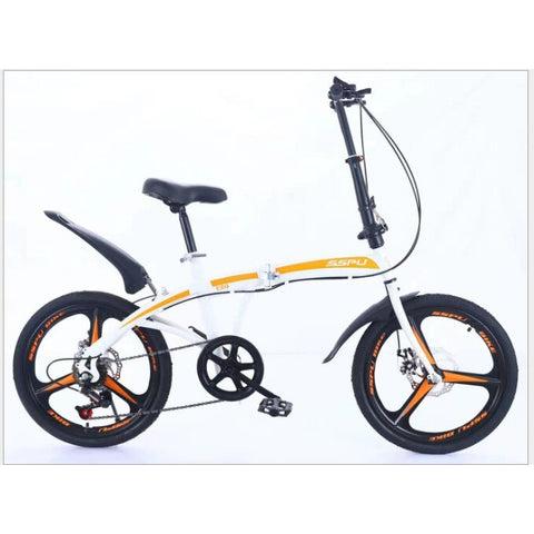 New Double Disc Brake Folding Bicycle
