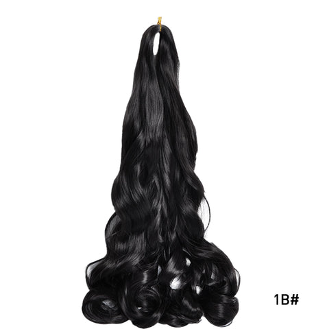 New French Curls Braiding Hair