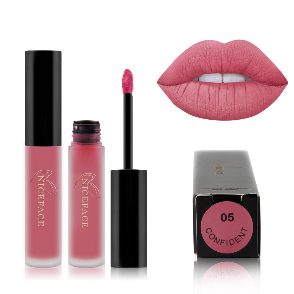 Lip Gloss 25 Colors Nude Matte