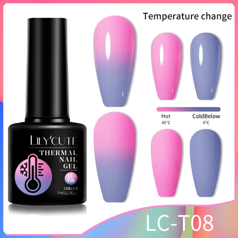 New 7ml Thermal Gel Nail Polish