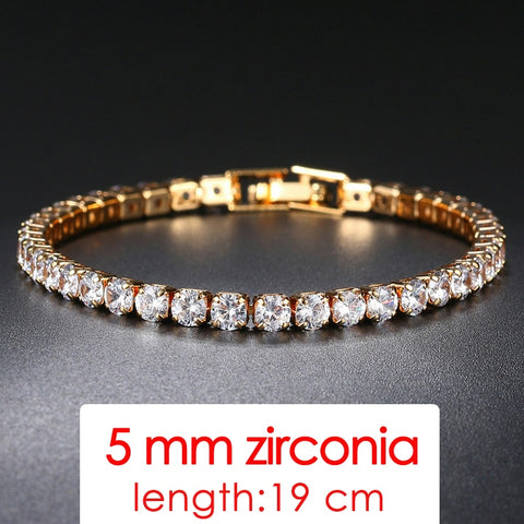 Women Fashion Small Cubic Zircon Crystal Bracelets