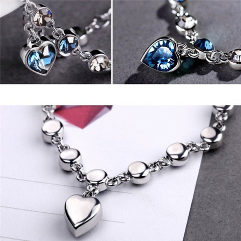 Women Silver Color Lucky Bracelet