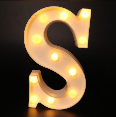New Alphabet Letter LED Lights
