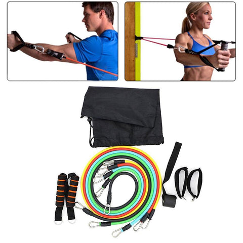 11 pcs Resistance Bands Set