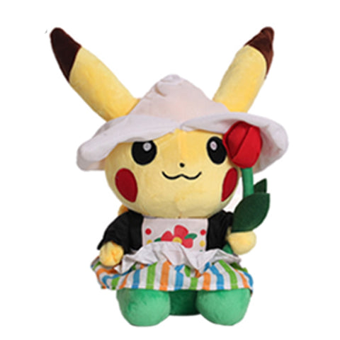 25cm Pikachu Charmander Squirtle Bulbasaur Anime Toys