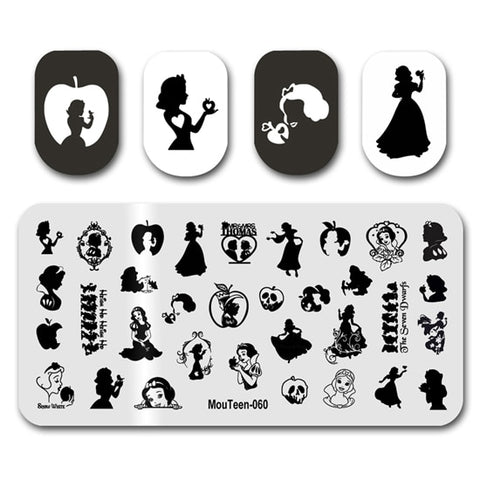 New Nail Plates Stamp King Manicure Set