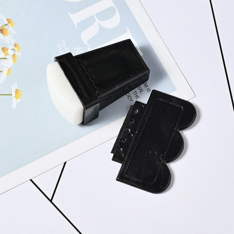 4cm(1 Set) Round Jelly Transfer Painting Stamper