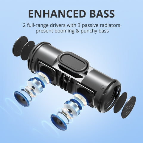 New Enhanced Bass Portable Speaker