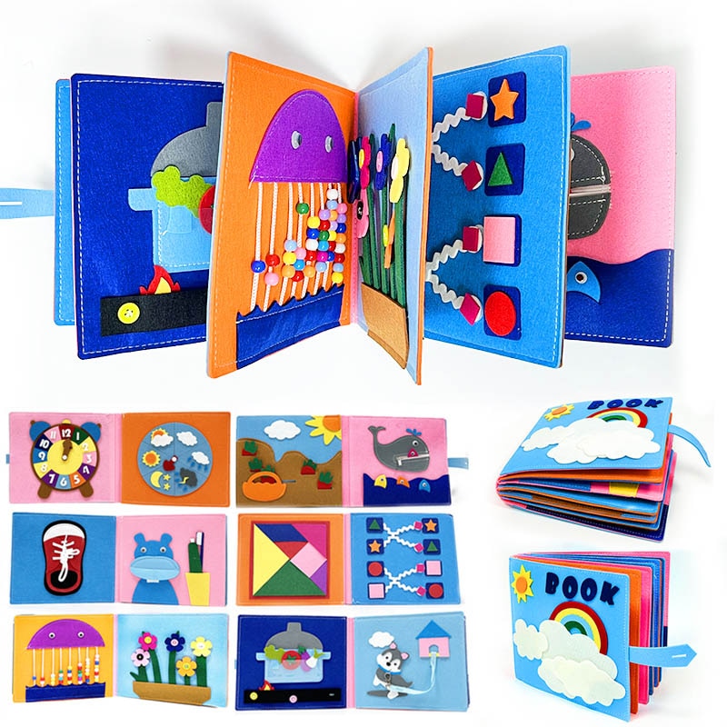 Toddler Busy Board Learning Toys