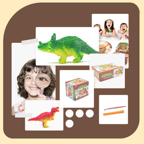New Dinosaur Archeology Digging Toys