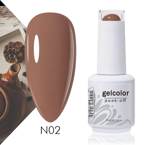 15ml Rose Red Color Series Gel Nail Polish