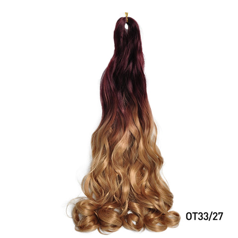 New French Curls Braiding Hair