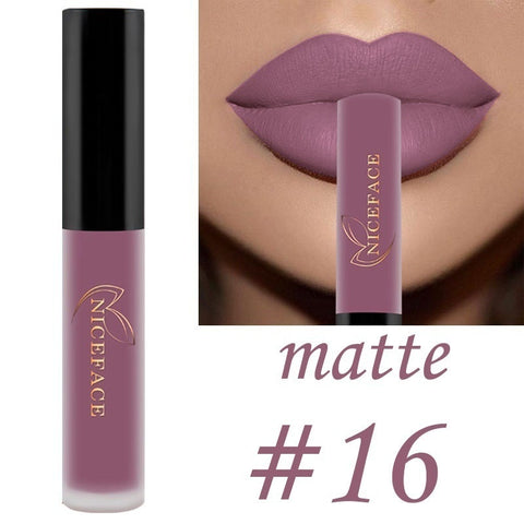 Lip Gloss 25 Colors Nude Matte