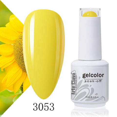 15ml Rose Red Color Series Gel Nail Polish