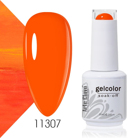 15ml Rose Red Color Series Gel Nail Polish