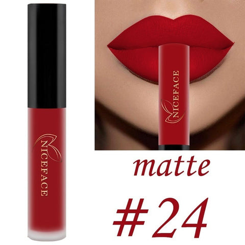 Lip Gloss 25 Colors Nude Matte