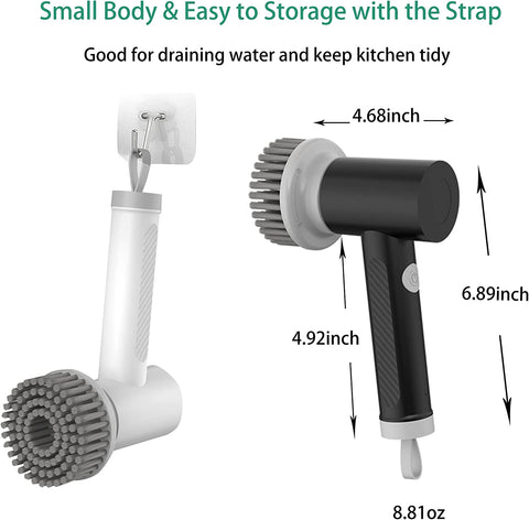 Electric Cleaning Spin Scrubber