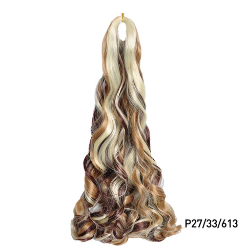 New French Curls Braiding Hair