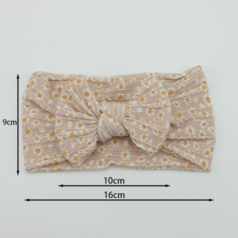 5pcs/Lot Cable Knit Bow Baby Headbands