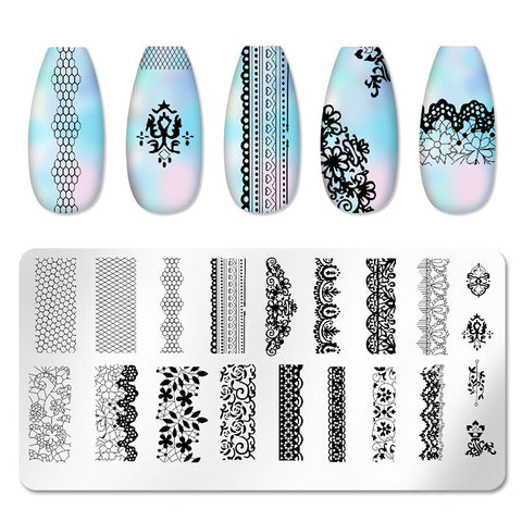 New 12*6cm 2*6cm Nail Art