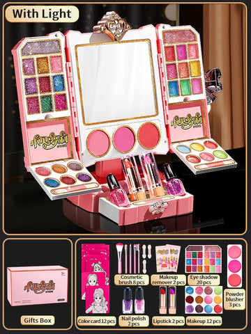 Girls Washable Cosmetic Toy Set