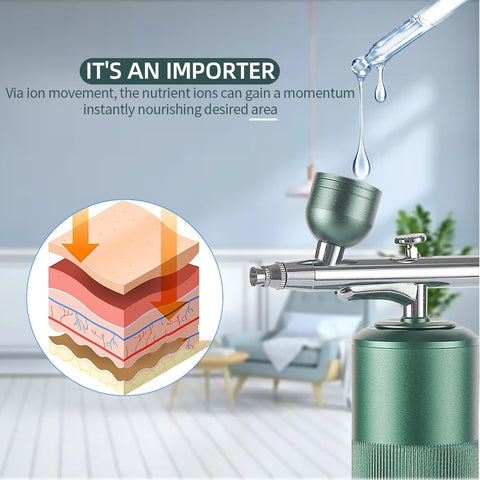 New Oxygen Injector Mini Air Compressor Kit