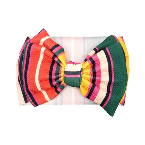 Baby Girls Big Bow Tie Hair Band