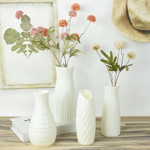 Modern Flower Plastic Vase