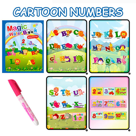 1pcs Magical Book Water Drawing Montessori Toys