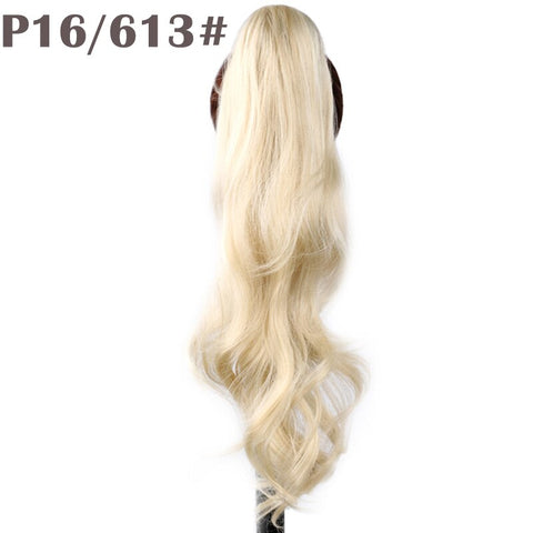 32inch Long Flexible Wrap Around Pony Tail Hair