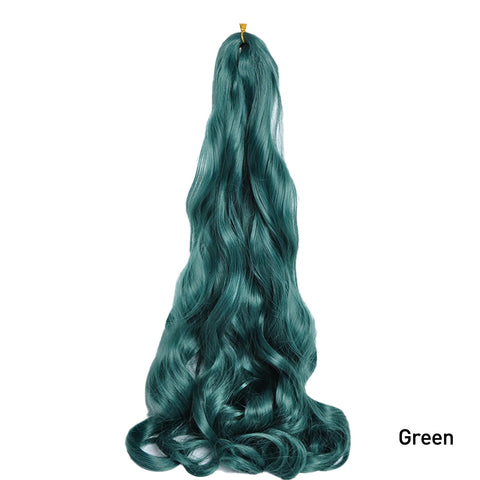 New French Curls Braiding Hair