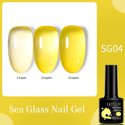 New Jelly Orange Gel Nail Polish