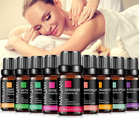 New Chamomile Eucalyptus Jasmine Essential Oils