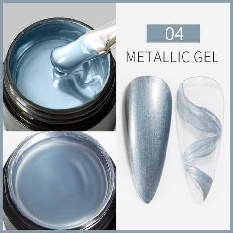 New Chameleon Flake Gel Nail Polish