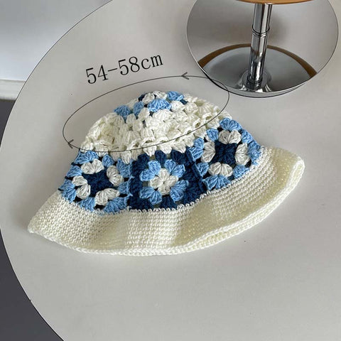 2023 Flower Crochet Bucket Hat