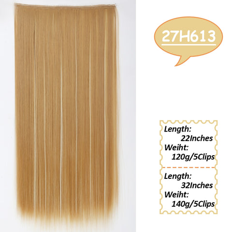 22Inch/32Inch Clip On Hair Extensions