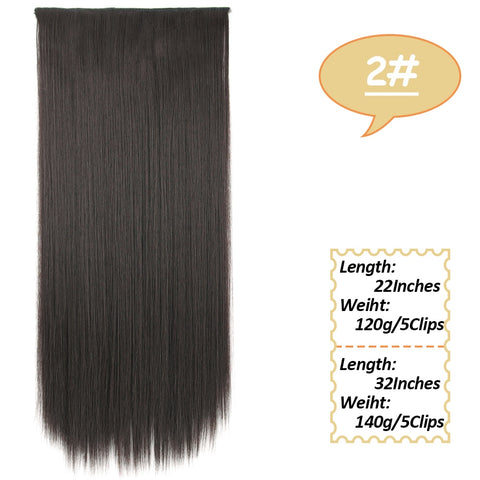 22Inch/32Inch Clip On Hair Extensions