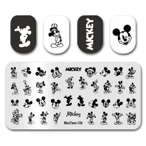 New Nail Plates Stamp King Manicure Set