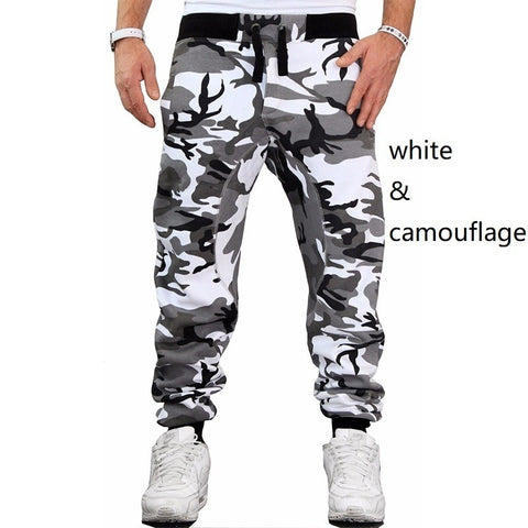 Men Camouflage Elasticity Military Cargo Pants