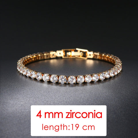Women Fashion Small Cubic Zircon Crystal Bracelets