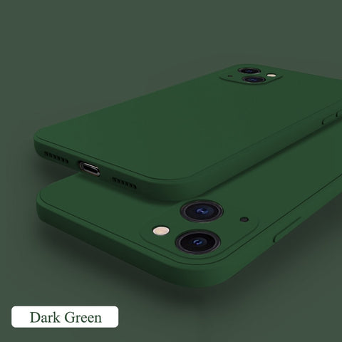 Original Liquid Silicone Square Phone Case