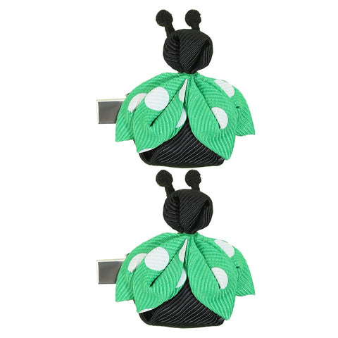 Kawaii Ladybug Hair Clips