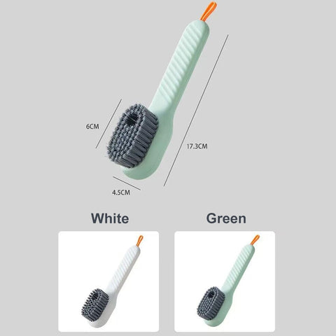 Soft Bristled Liquid Shoe Brush