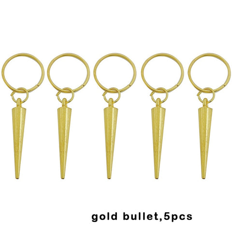 5-50Pcs/lot Mix Color Charms Hair Braid