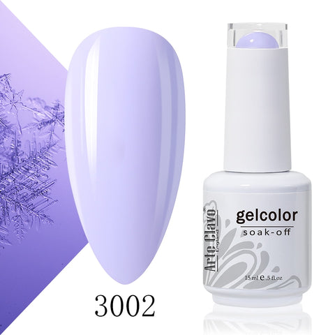 15ml Rose Red Color Series Gel Nail Polish