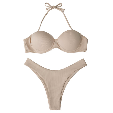 Women Bikini Brazilian Swimsuit Push-up Bra Bikini Set