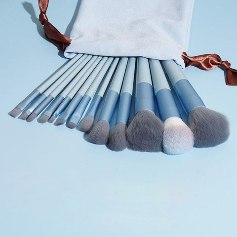 13Pcs Set Soft Fluffy Makeup Brushes