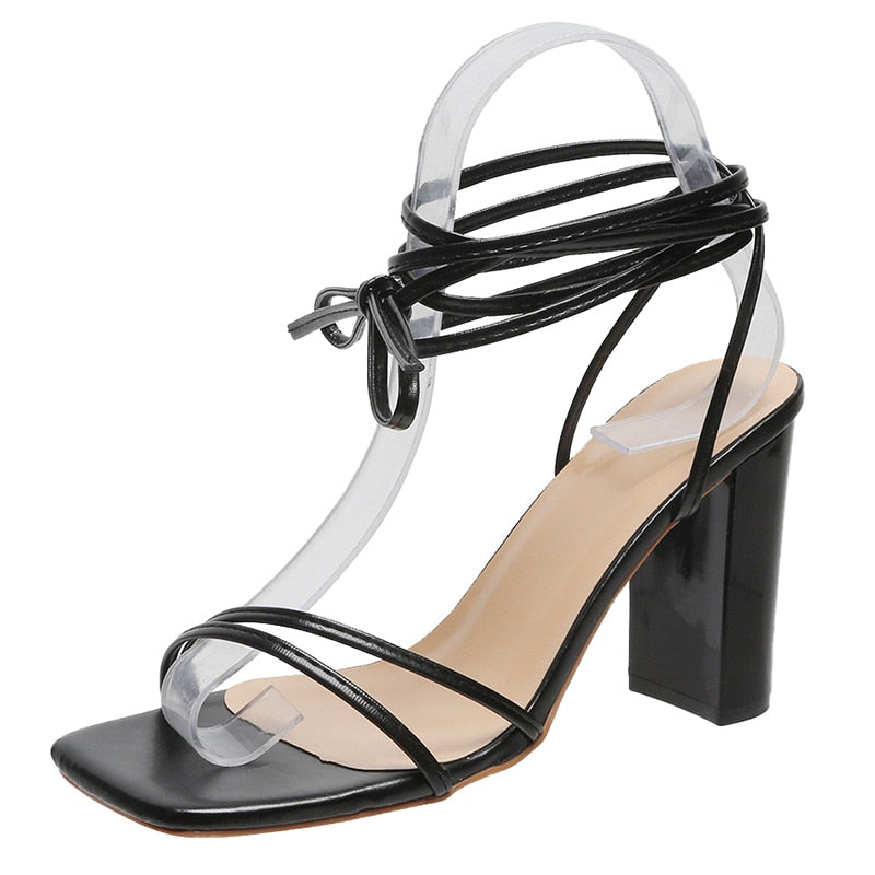 2022 Summer  Woman Ankle Strap Sandals