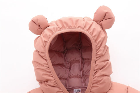 Infant Lightweight Down Jacket Cartoon Mouse