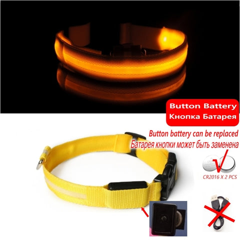 New Dog Light Anti-lost Collar